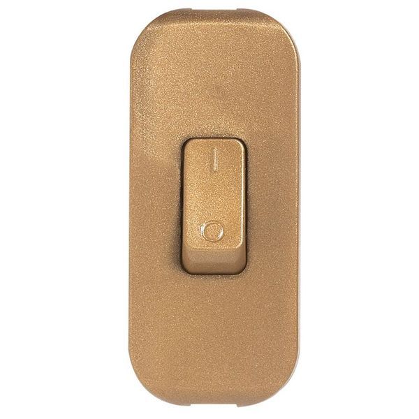 Inter Bip 2A 250V Vieil/Or legrand 040193