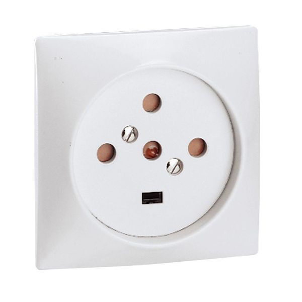 Socle 3P+N+T À Vis Avec Éclips De Protection Dimensions 80X8 legrand 055427