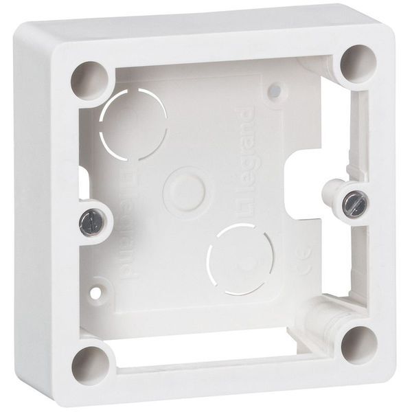 Cadre Saillie 1 Poste Pour Socle Et Sortie De Câbles 100X100 legrand 055849