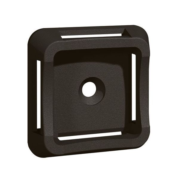 Embase Adhésive Noire Colring Pour Colliers Largeur 20Mm Max legrand 032068