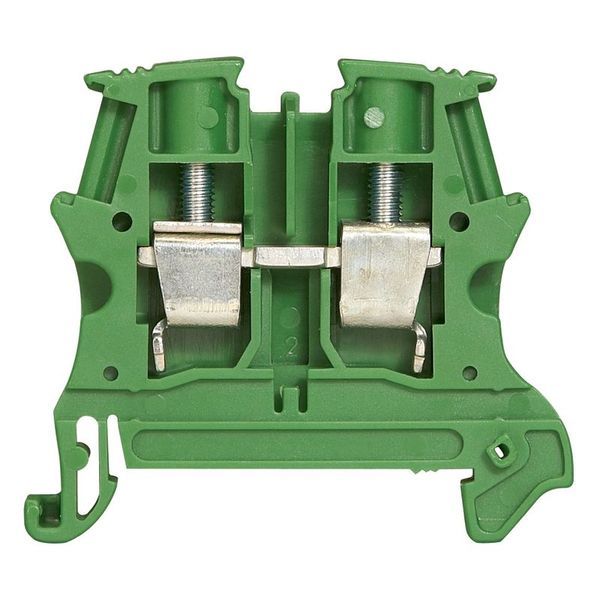 Bloc A Vis De Passage 1 Jonction 6Mm2 (Pas 8Mm) Verte legrand 037178