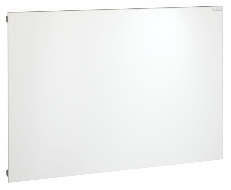 Acova - Altima EC H face lisse, Inox Noir Satiné 9536 520W, H601 mm - VM-060-100-9536