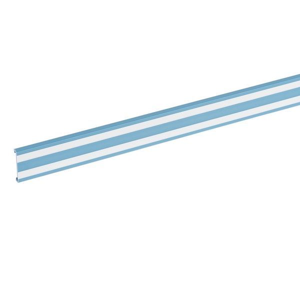 Couvercle Goulotte Bleue Bande Blanche L.40 legrand 037042