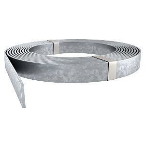Méplat acier galvanisé 5052 DIN 30X3.5 5019345