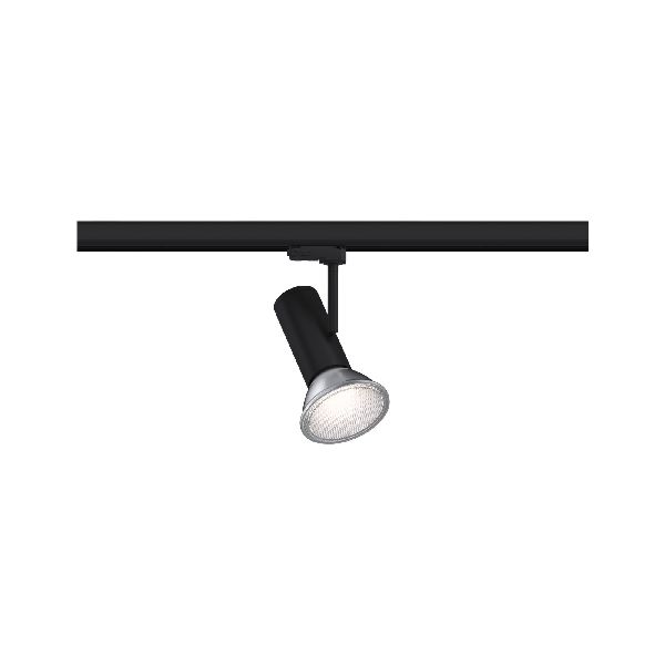 Spot ProRail3 Apol max50W E27 Black dépoli 230V Métal/plastique