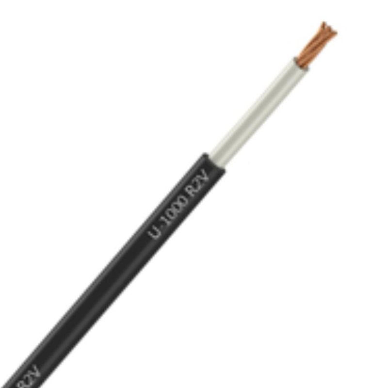 Câble Électrique H07 RN-F 1X35 mm² Souple Noir Cuivre - Prix au m