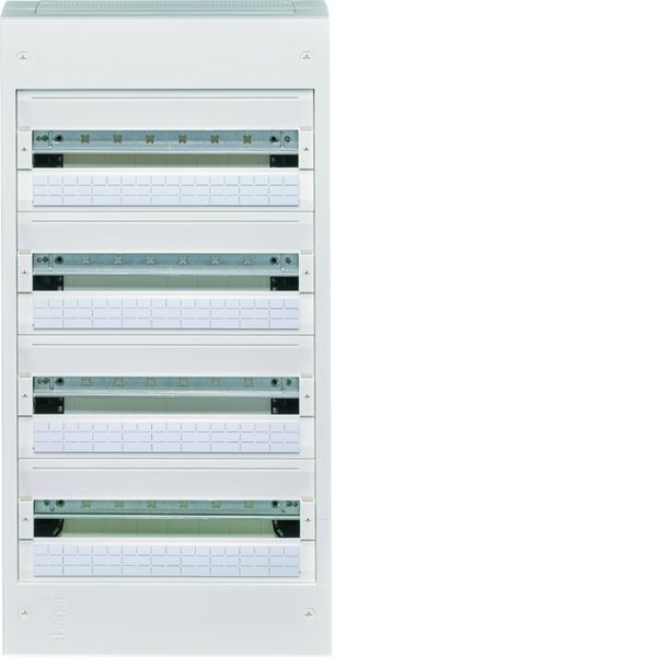 Coffret de distribution vega18, 4 rangées 18 modules 775x400x146mm VB418A