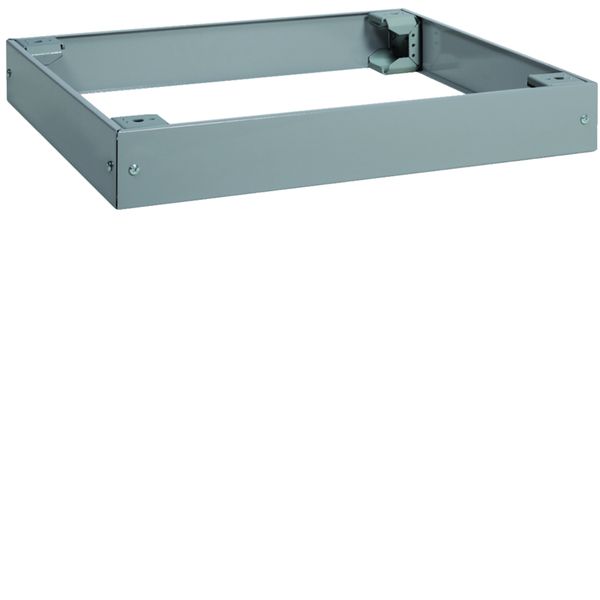 Socle quadro evo H100 pour cellule P600xL450mm Gris poussière FN440E