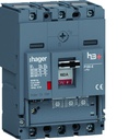 Disjoncteur Boitier Moulé h3+ P160 LSNI 3P In160A Icu70kA à cage HES160GC