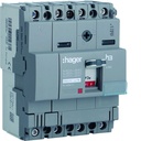 Disjoncteur Boitier Moulé h3 x160 MAG (ICB) 4P4D In80A Icu40kA à cage HNA081M