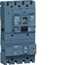 Disjoncteur Boitier Moulé + diff h3+ P250 ENERGY AB 4P4D In160A Icu25kA à plage HHT161NB