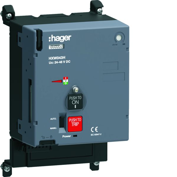 commande motorisée sans Auto-Reset h3+ 24 - 48VDC pour P630 HXW043H