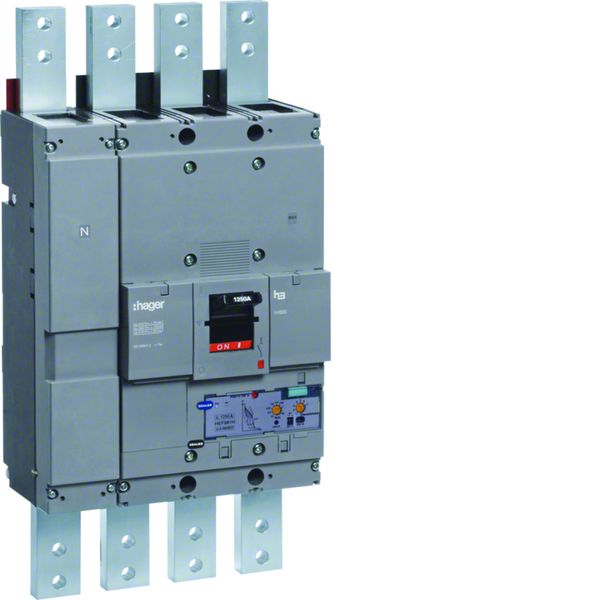 Disjoncteur Boitier Moulé h3 h1600 LSI 4P In1600A Icu70kA à plage HEF991H