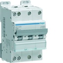 Disjoncteur 6A 3P+N 6-10kA Courbe C 3module NFT806