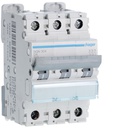 Disjoncteur 4A 3P 6-10kA Courbe D 3modules NGN304