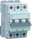 Disjoncteur magnétique 3P 25kA 1.25A 3 modules MMN301
