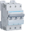 Disjoncteur 40A 3P 6-10kA Courbe D 3module NGT340