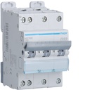 Disjoncteur 32A 3P+N 6-10kA Courbe D 3module NGT832