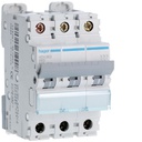 Disjoncteur 63A 3P 6-10kA Courbe B 3modules NEN363