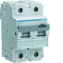 Disjoncteur 10A 2P 50kA Courbe C 3modules HMX210