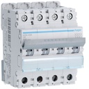 Disjoncteur 6A 4P 6-10kA Courbe D 4modules NGN406