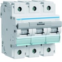 Disjoncteur 80A 3P 15kA Courbe B 4,5modules HMB380