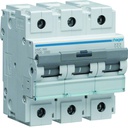 Disjoncteur 100A 3P 15kA Courbe C 4,5modules HMC390