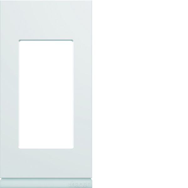 Plaque de finition Gallery 1 module Pure entraxe 71 mm WXP0001