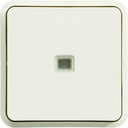 cubyko Inter VV à voyant associable blanc IP55 WNA002B