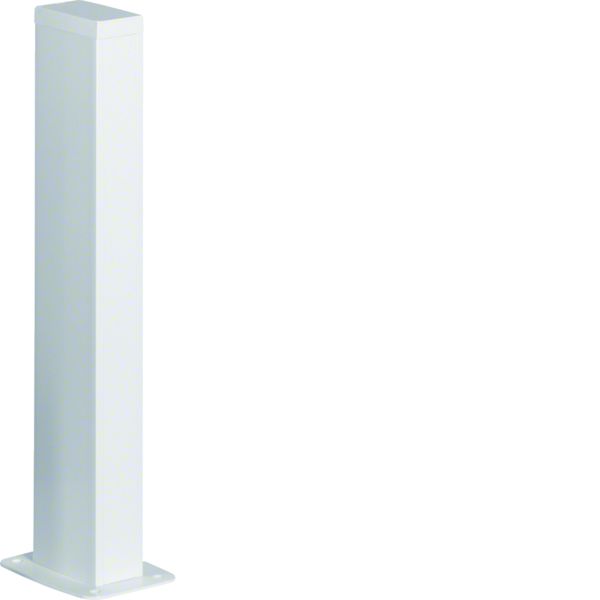 Colonnette officea h 650mm double face alu anodisé RAL 9016 Pure DAP2456509016