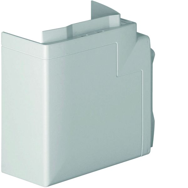 Angle plat pour goulotte d'installation GBD 50x100mm, Blanc GBD5010059016