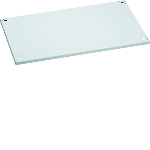 Plaque passe câbles pleine quadro evo P400xL1000mm Blanc pur FN084E