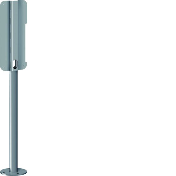 Pied tubulaire pour 2 bornes de recharge référence XEV1K, XEV1R RAL7021 XEVA135
