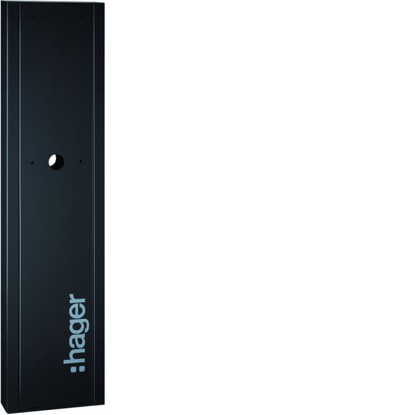 Witty accessoire Pied rectangle en acier inoxydable pour deux bornes de recharge XEVA115