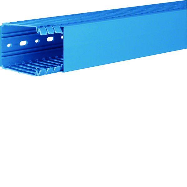 Goulotte de câblage BA7 80x60mm PVC bleu BA780060BL