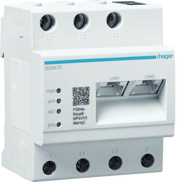 Witty flow Gestionnaire d'autoconsommation PV et de pilotage de 1-7 witty solar XEM470