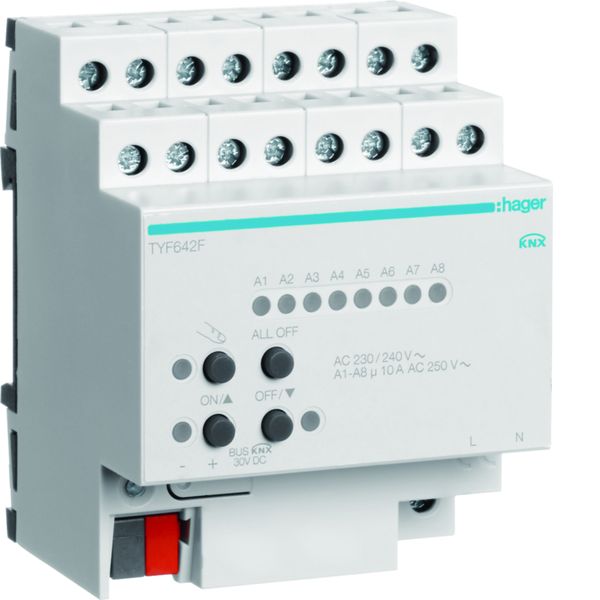 Module 2 sorties ventilo-convecteur 10A NO TYF642F