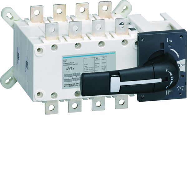 Inverseur de source 4P In160A UeAT_UeVac Poignée rotative longue HI452