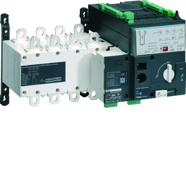 Inverseur de source 4P In800A Ue380 - 415Vac commande motorisée automatique HIC480G
