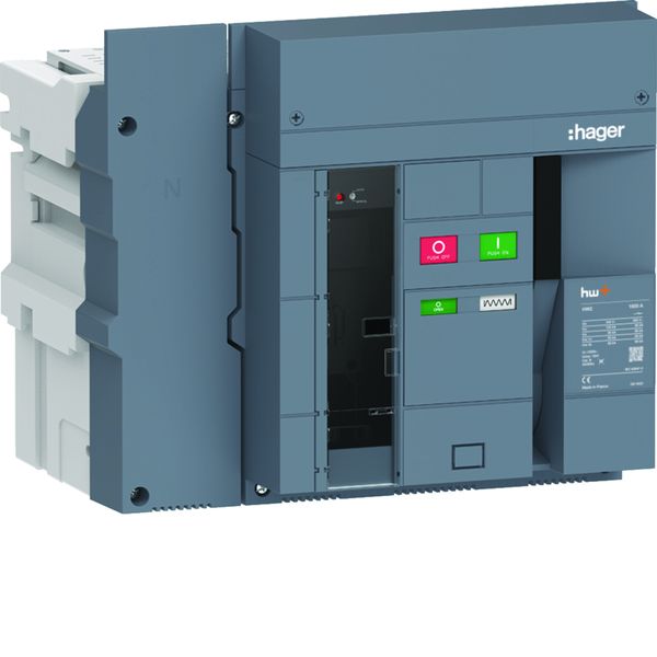 Disjoncteur Ouvert HW2 100kA 1600A 4P Débrochable pour TU sentinel Energy HW2S416DE