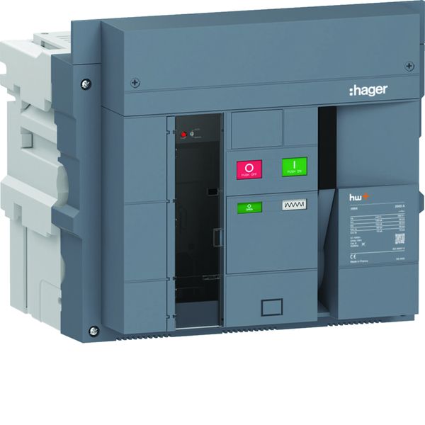 Disjoncteur Ouvert HW4 120kA 2500A 3P Débrochable pour TU sentinel HW4P325DB