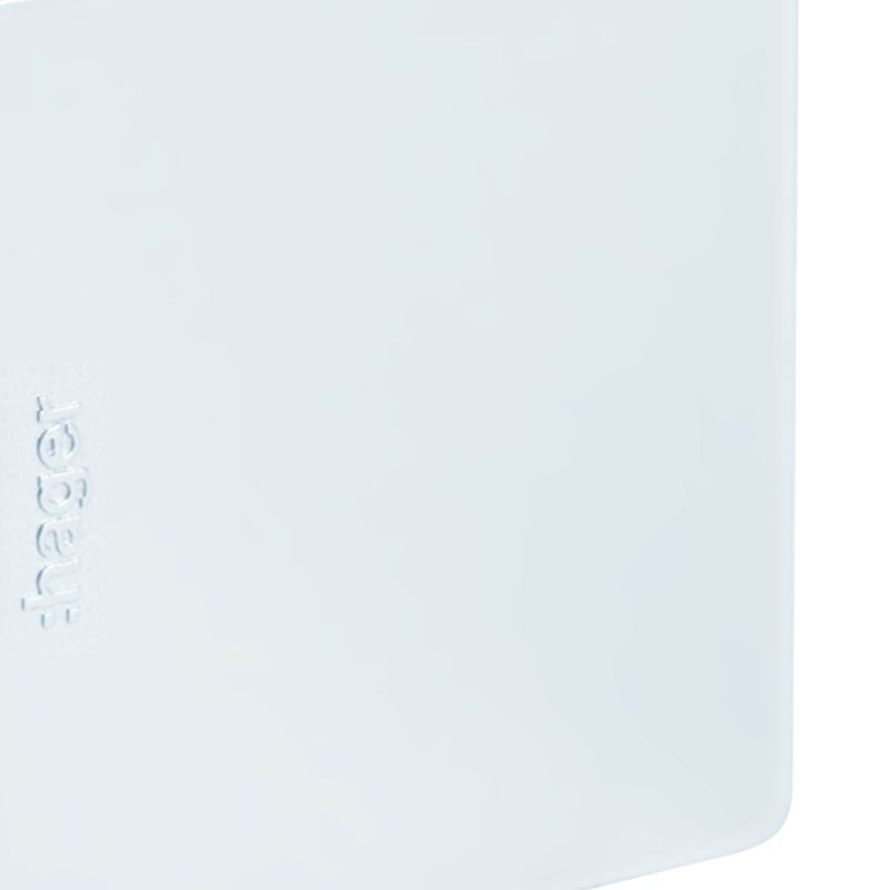 Embout pour goulotte d'installation GBD et GBA 50x50mm, Blanc GBD5005069016