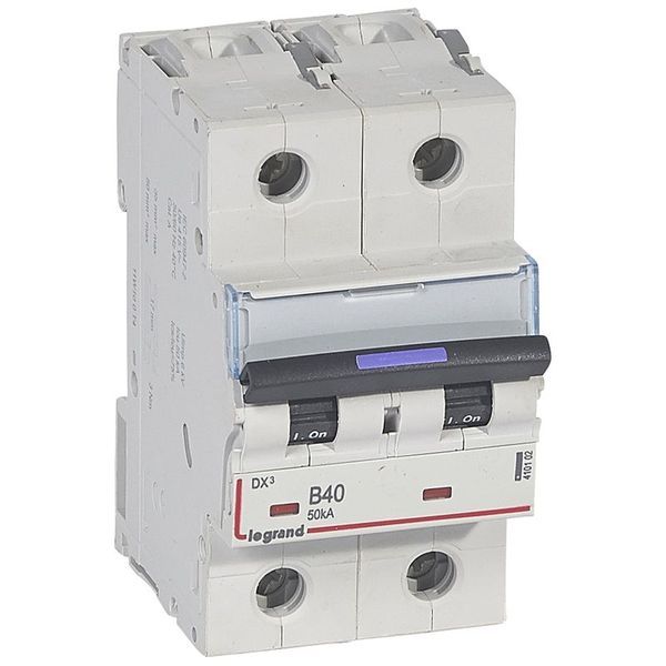 Dx3 Disjoncteur 2P B40 50Ka legrand 410102