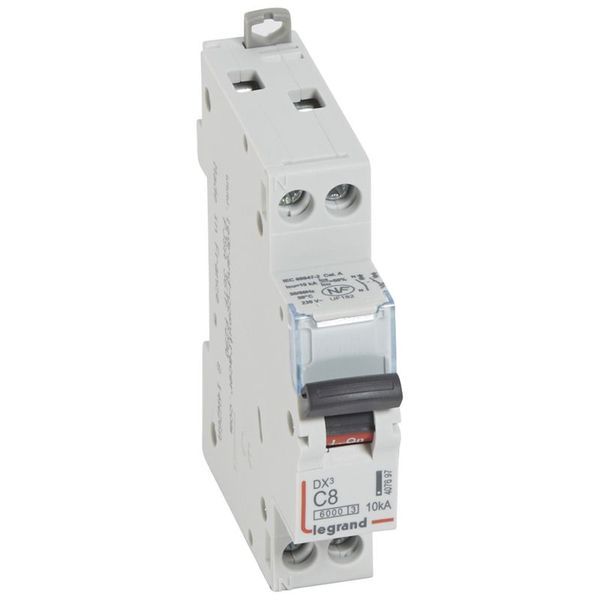 Dx3 Disjoncteur 1P+Ng C8 6000A/10Ka legrand 407697