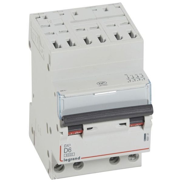 Dx3 Disjoncteur 4P D6 6000A/10Ka Auto legrand 408131
