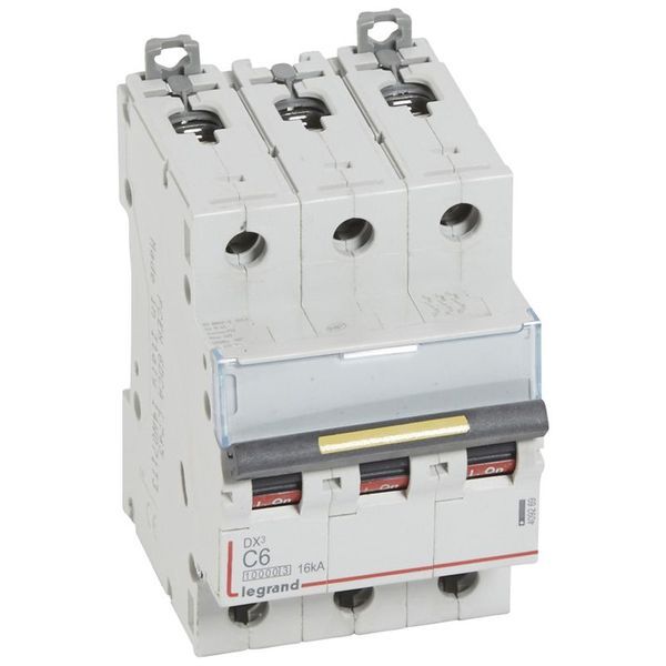 Dx3 Disjoncteur 3P C6 10000A/16Ka legrand 409269