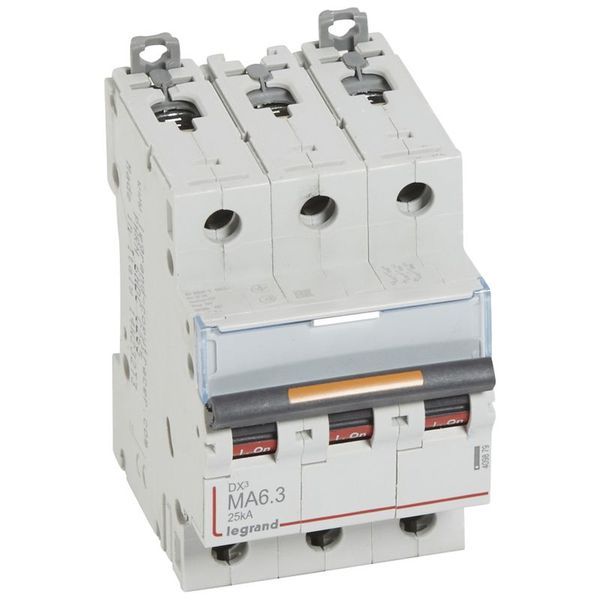 Dx3 Disjoncteur 3P Ma6.3 25Ka legrand 409879