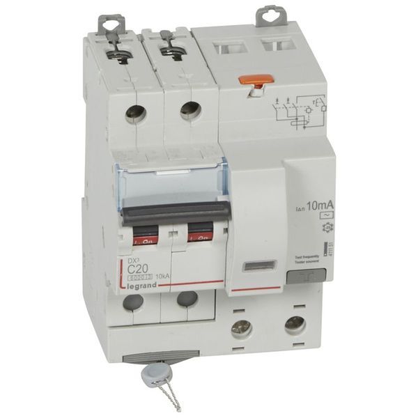 Dx3 Disj Differentiel 2P C 20A 6000A Ac 10Ma 4 Modules legrand 411151