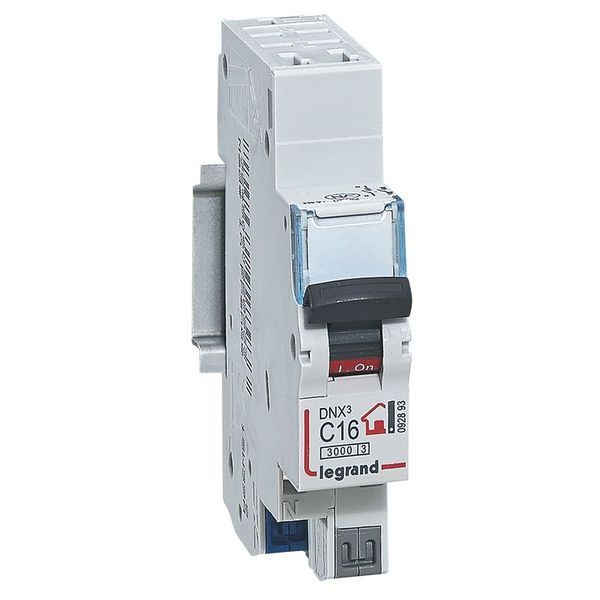 Disjoncteur Dnx³ Phase + Neutre 16 A Bornes Automatiques - legrand 092893