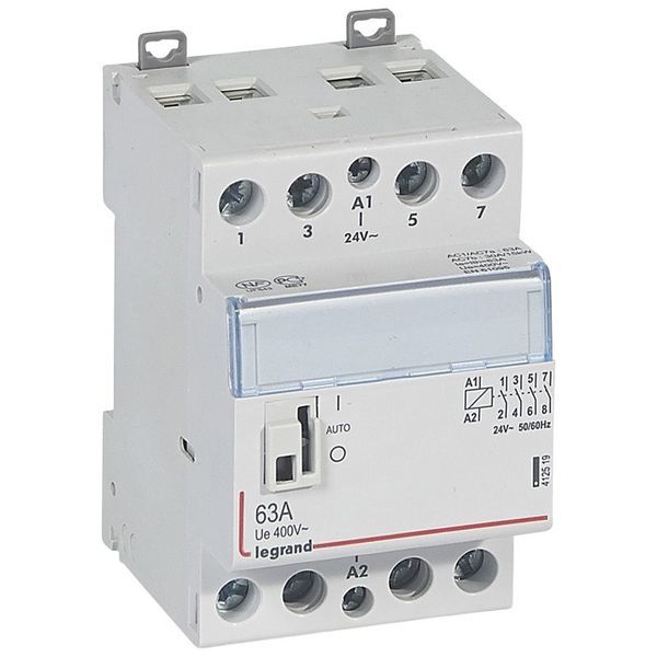 Cx3 Contacteur 24V 4F 63A Avec Manette legrand 412519
